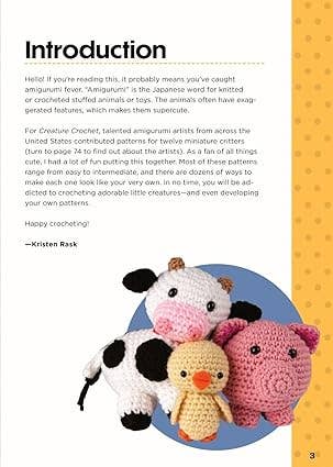 Creature Crochet Kit: Create 12 Adorable Critters