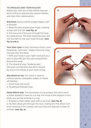 Creature Crochet Kit: Create 12 Adorable Critters