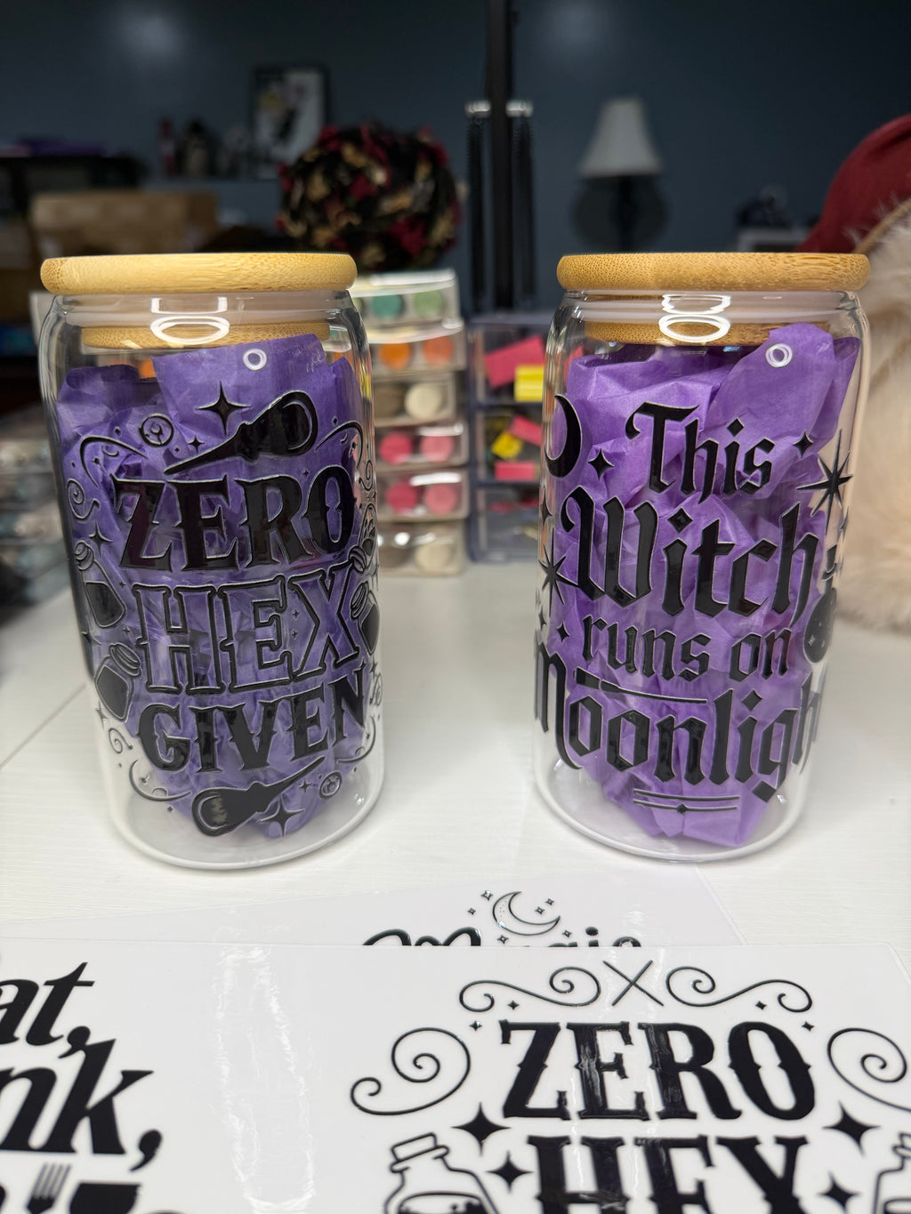 Moonlight & Magic Glass Tumblers