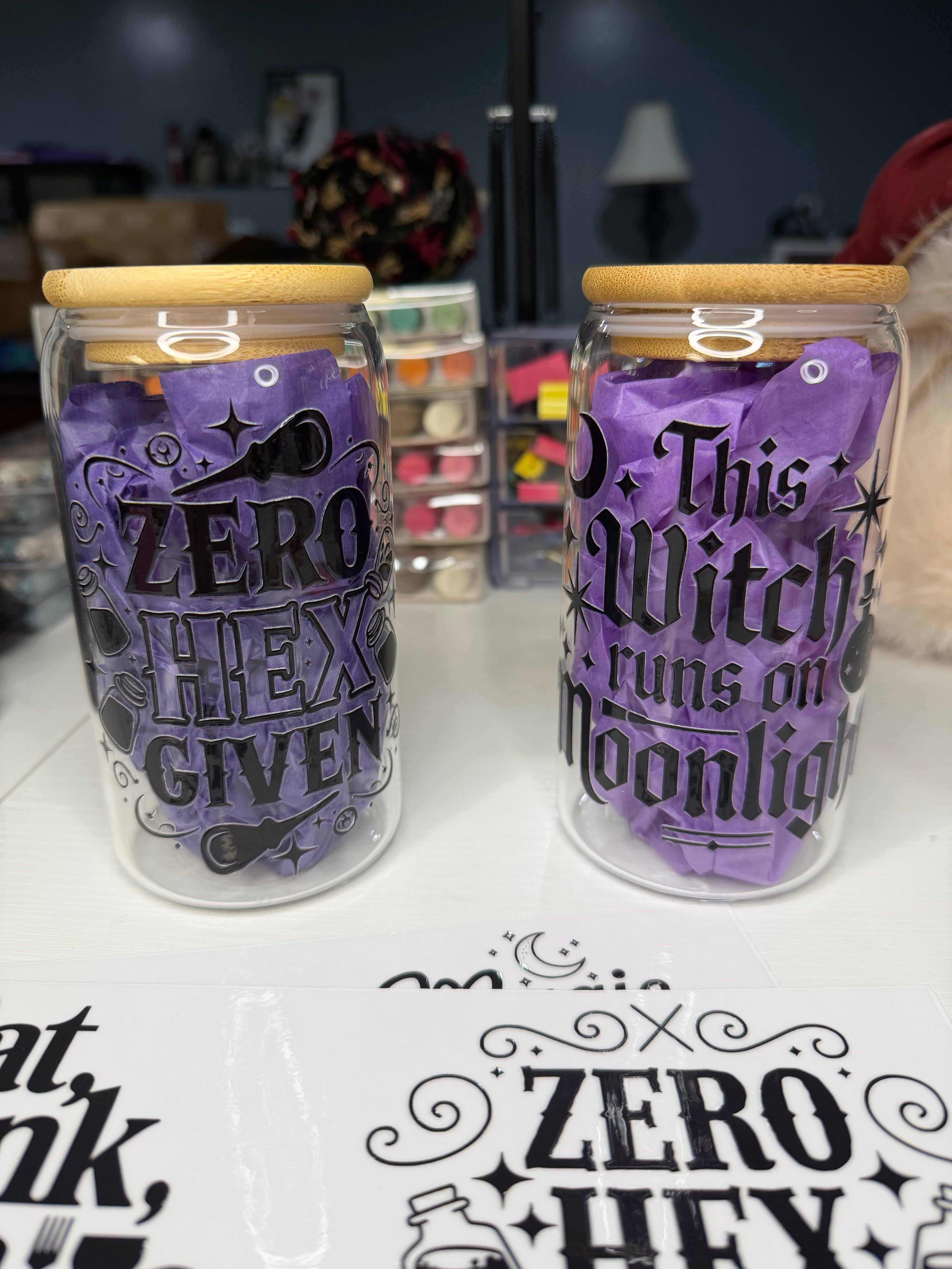 Moonlight & Magic Glass Tumblers