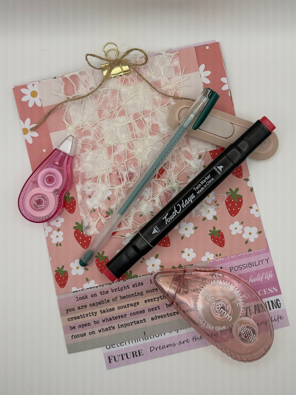Whimsical Treasures Kit: Strawberry Daydream 🍓