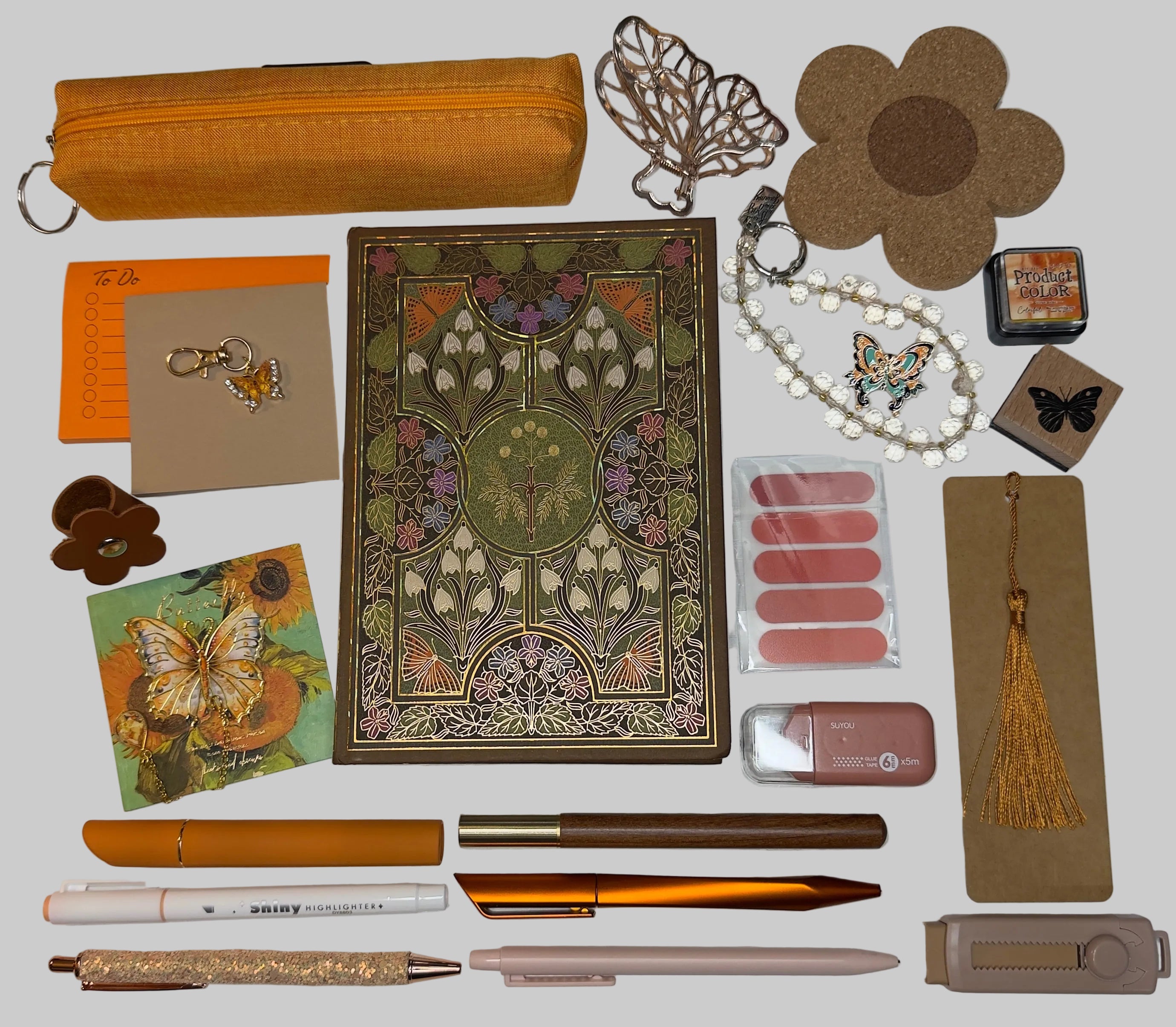Whimsical Treasures: Gilded Butterfly