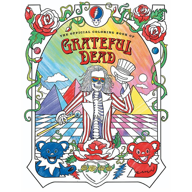 The Official Coloring Book of Grateful Dead
